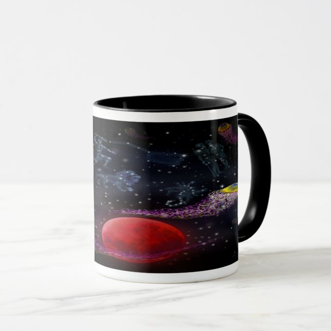 Alien Tentacles Mugg (Framsida höger)
