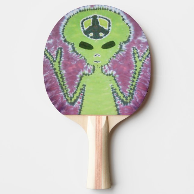 Alien Tie Dye Pingisracket (Framsidan)