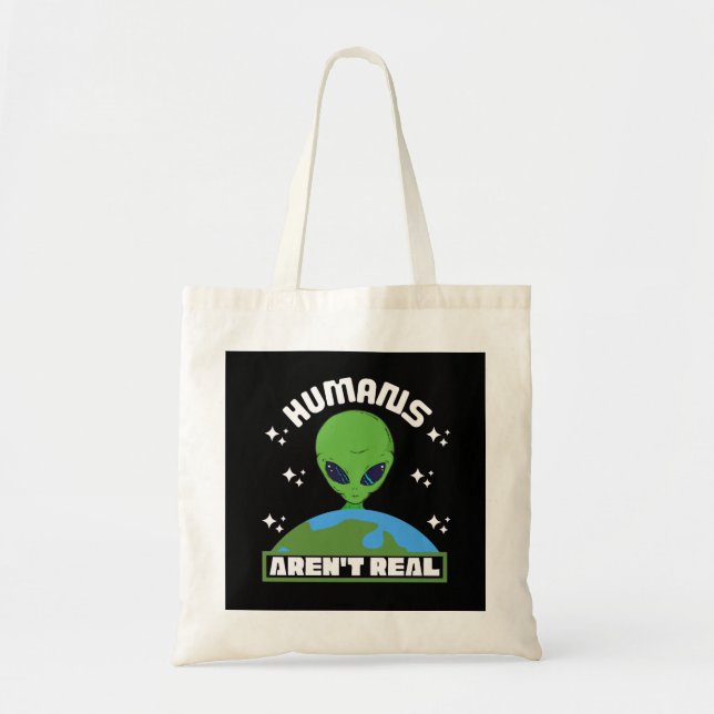 ALIEN TOTE BAG TYGKASSE (Framsidan)