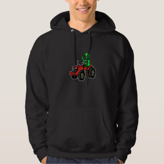 Alien Tractor Operator For An Extraterrestrial Hoodie