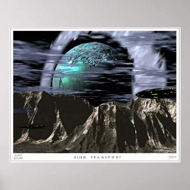 Alien Transport Poster (Framsidan)
