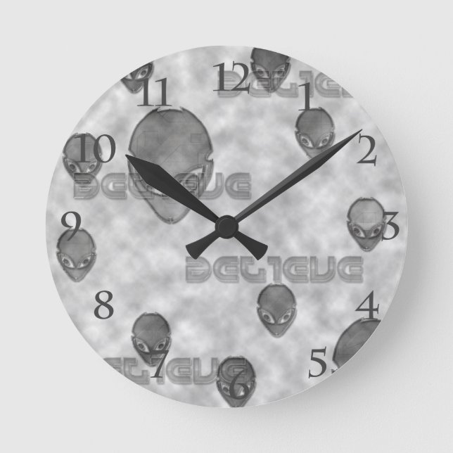 Alien Tro Rund Klocka (Framsida)