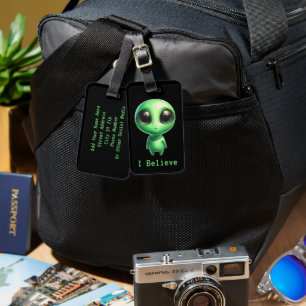 Alien - tror jag bagagebricka