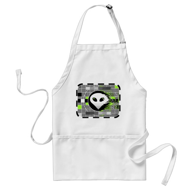 Alien TV apron Förkläde (Framsidan)