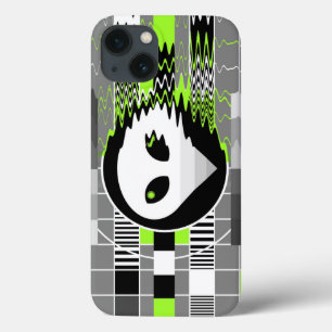 Alien TV iphone case
