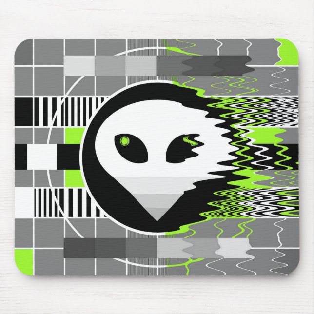 Alien TV mousepad Musmatta (Framsidan)