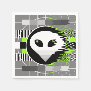 Alien TV papper napkin Pappersservett