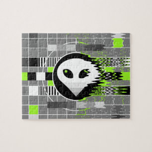 Alien TV-pussel Pussel