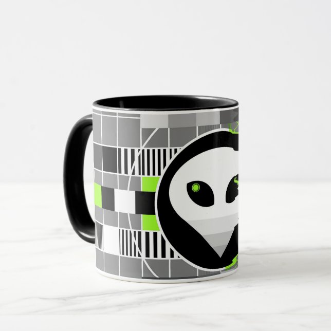 Alien TV ringer mugg (Framsida vänster)