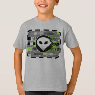 Alien TV t-shirt barn 3/4 sleeve raglan