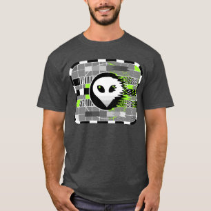 Alien TV t-shirt manar baskal grått