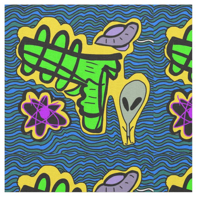 Alien Tyg (Närbild)