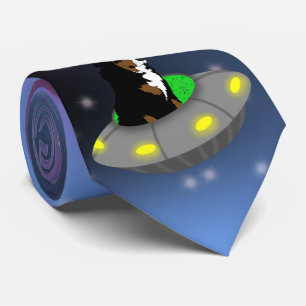 Alien UFO Bernese Mountain Hund Slips