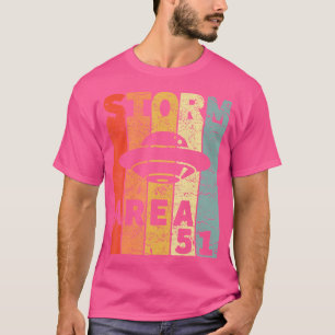 Alien Ufo Hunter Storm Area 51 Raid T Shirt