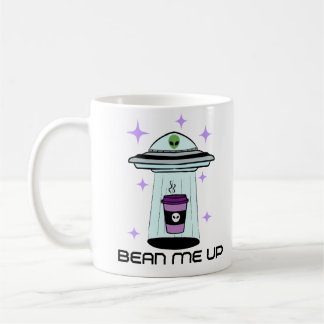 Alien UFO-kaffe Kopp