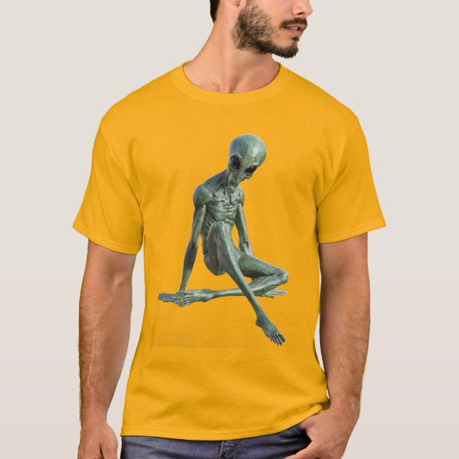 Alien, UFO Shirt! T Shirt (Framsida)