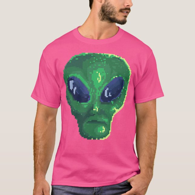 Alien Ufo's Gift T Shirt (Framsida)