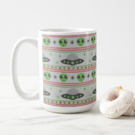 Alien Ugly jul Sweater Kaffemugg