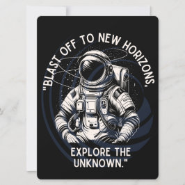 ALIEN, UNIVERSE, ROCKETSHIP, PLANET OCH ASTRONAUUT JULKORT