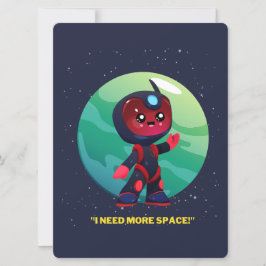 ALIEN, UNIVERSE, ROCKETSHIP, PLANET OCH ASTRONAUUT JULKORT