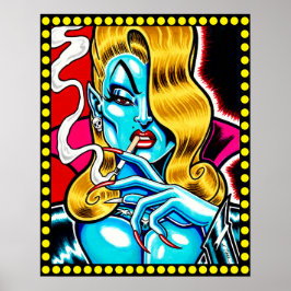 Alien Vampire Poster