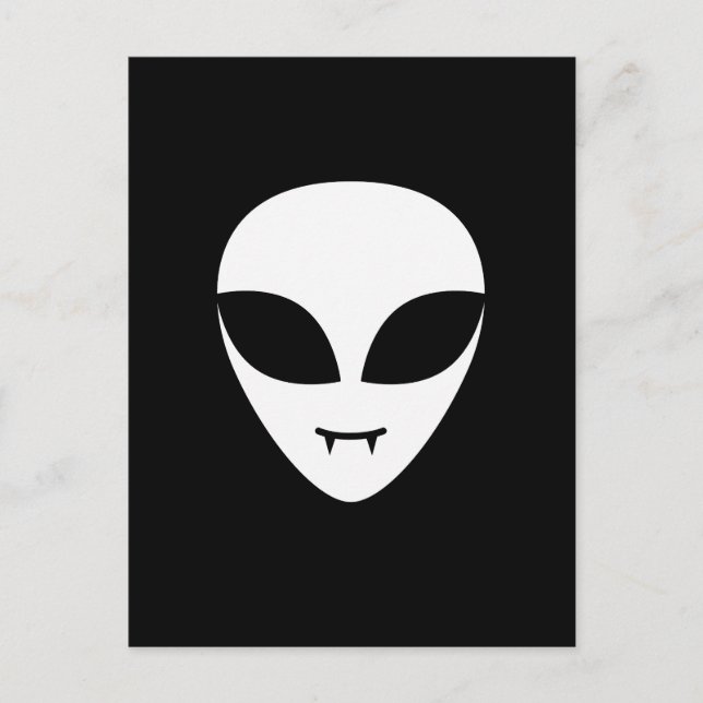 Alien Vampyre/Vampyre-vykort Vykort (Framsida)