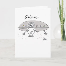 Alien Vänskap Card Kort
