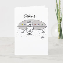 Alien Vänskap Card