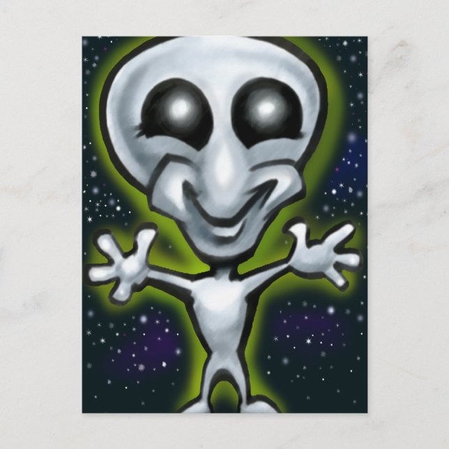 Alien Vykort (Framsida)