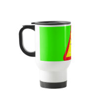 Alien Warning Lila Alien Caution Sign