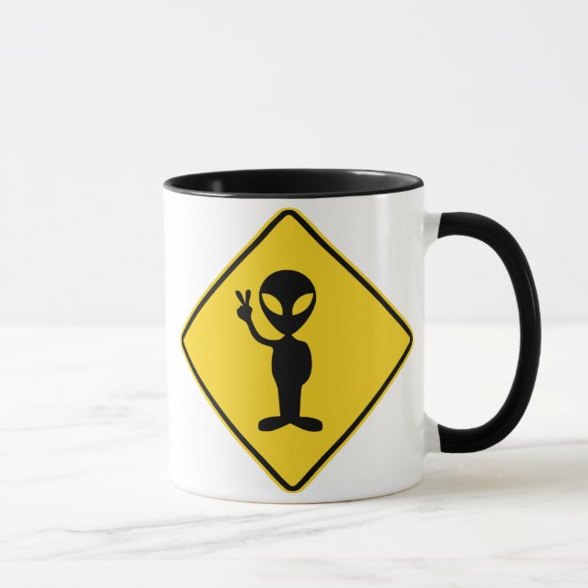 Alien Warning Mugg (Höger)