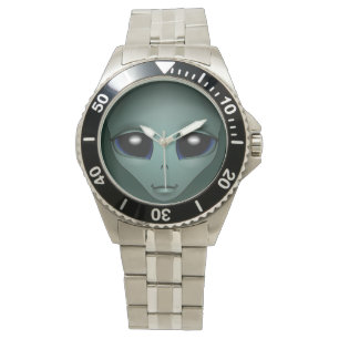 Alien Watch Cute Grått Alien ET Alien Wrist Watch Armbandsur