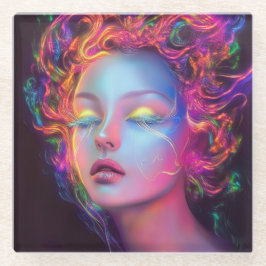 Alien Woman med Cosmic Hair