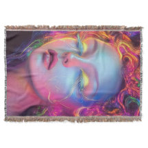 Alien Woman med Cosmic Hair