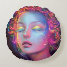 Alien Woman med Cosmic Hair