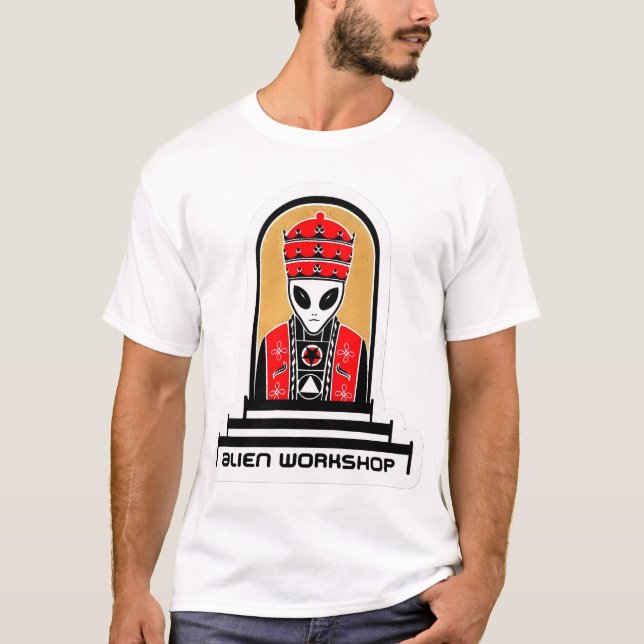Alien Workshop Pope T Shirt (Framsida)