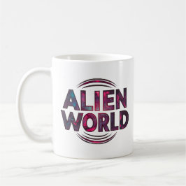 Alien World Kaffemugg