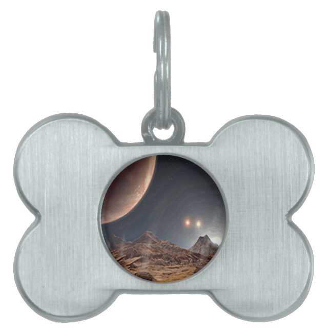 Alien World Namnbricka Husdjur (Framsidan)