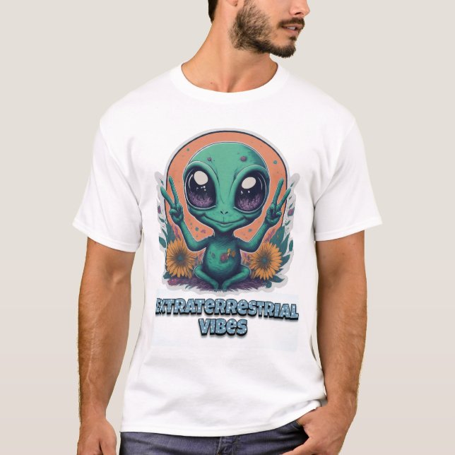 ’Alien Zen’ T Shirt (Framsida)