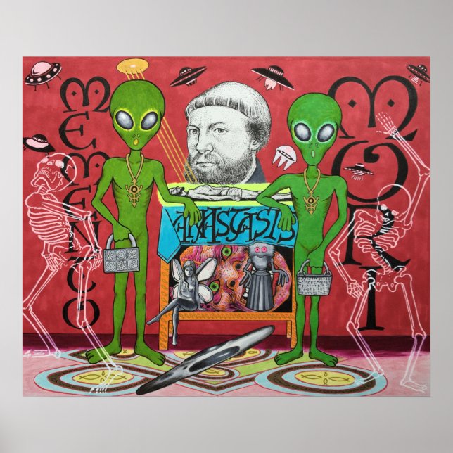 Alienambassadörerna (hem till Hans Holbein) Poster (Framsidan)