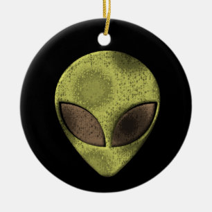 Alienationprydnad Julgransprydnad Keramik