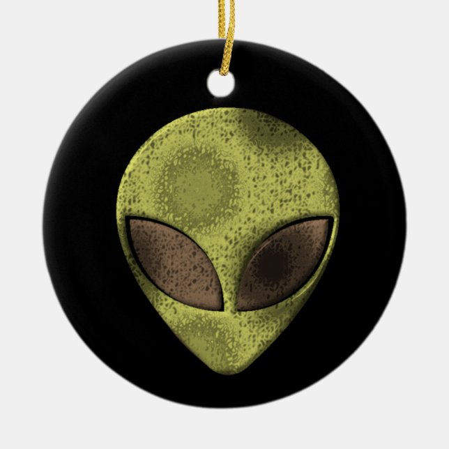 Alienationprydnad Julgransprydnad Keramik (Framsidan)