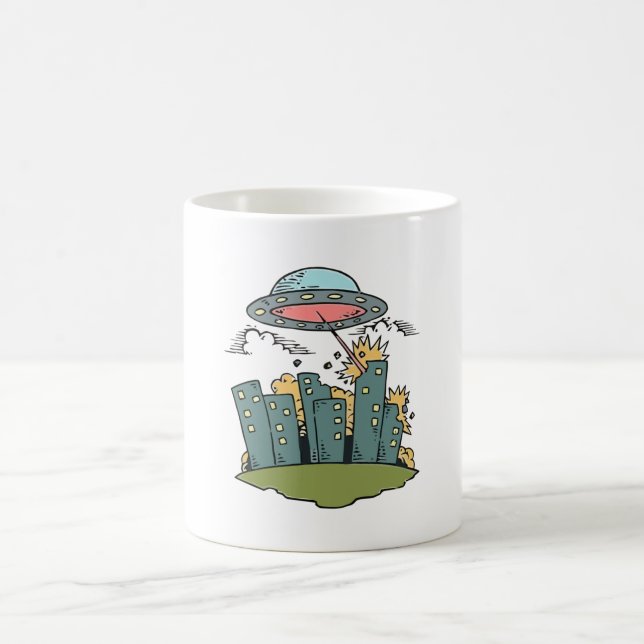 Alienattack Kaffemugg (Center)