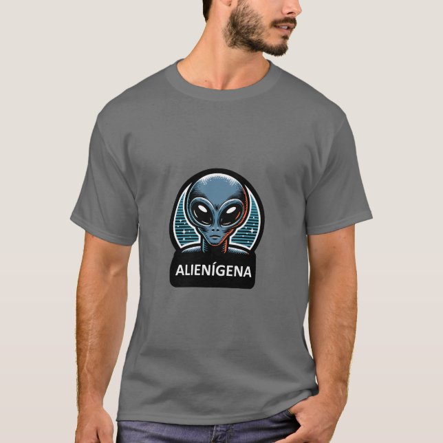 alienígena t shirt (Framsida)