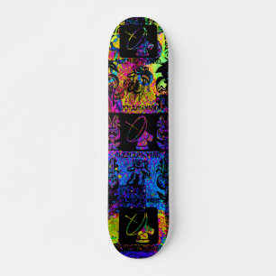 AlienJunkyard Mini Skateboard Bräda 18,7 Cm