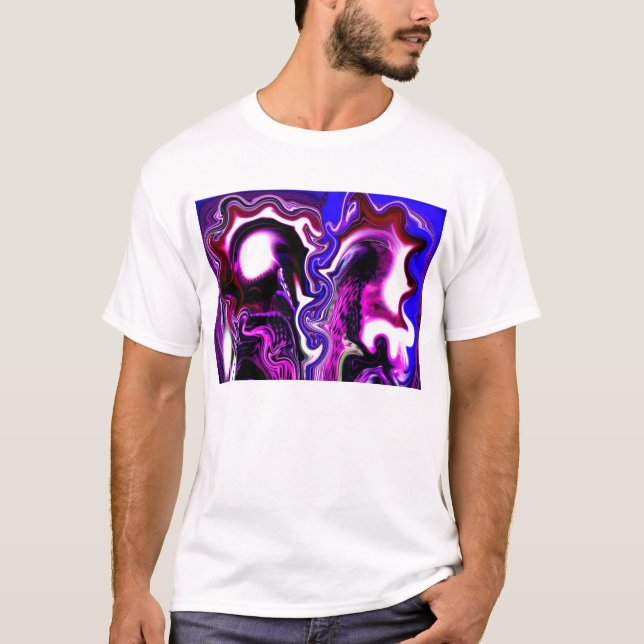 Alienljusår 4000 tee shirt (Framsida)