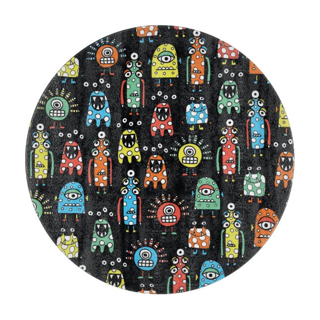 Alienmonster: Cute Seamless Vintage (Framsidan)