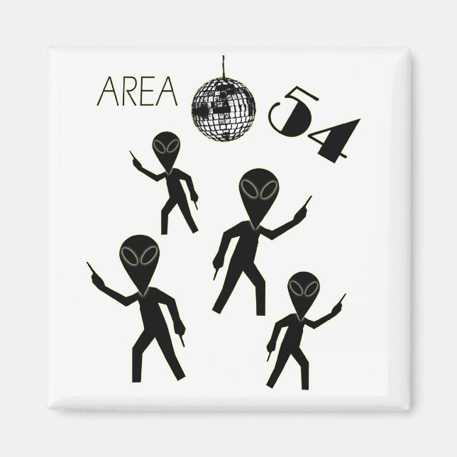 Alienområde 54 Magnet (Framsidan)