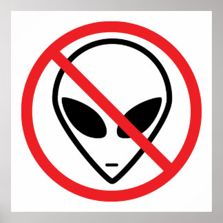 Alienresistens Poster