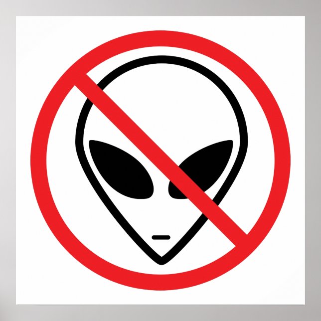 Alienresistens Poster (Framsidan)